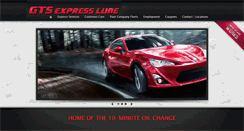 Desktop Screenshot of gtsexpresslube.com